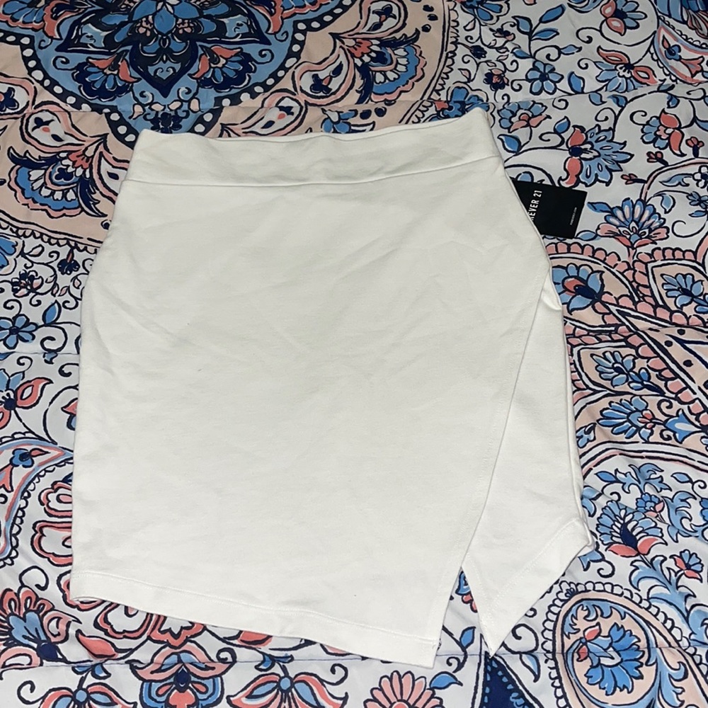 White skirt